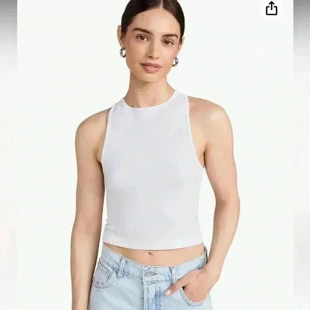 Intimately Free People Racerback Ribbed Top - Picture 1 of 5